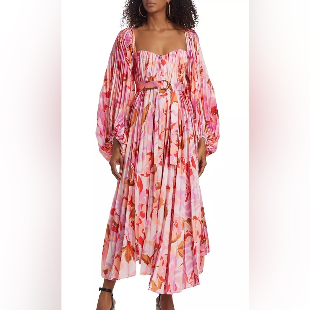 Brand New Acler Lothair Tiered Midi-Dress
